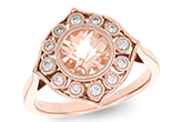 A224-95294: LDS RG .90 MORGANITE 1.05 TW