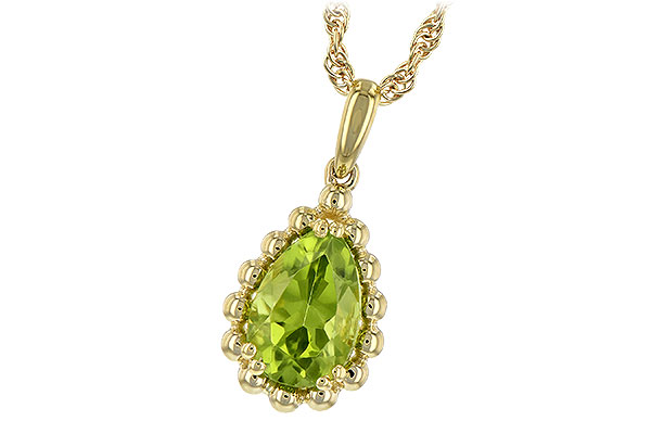 A225-86258: NECKLACE 1.30 CT PERIDOT