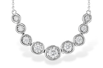 A226-79858: NECKLACE .50 TW