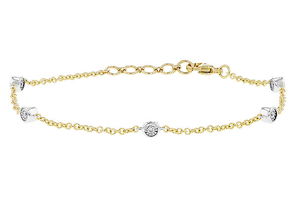 A309-53467: BRACELET .15 TW (7.25")