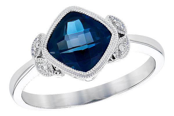 A309-54430: LDS 1.63 LONDON BLUE TOPAZ 1.65 TGW