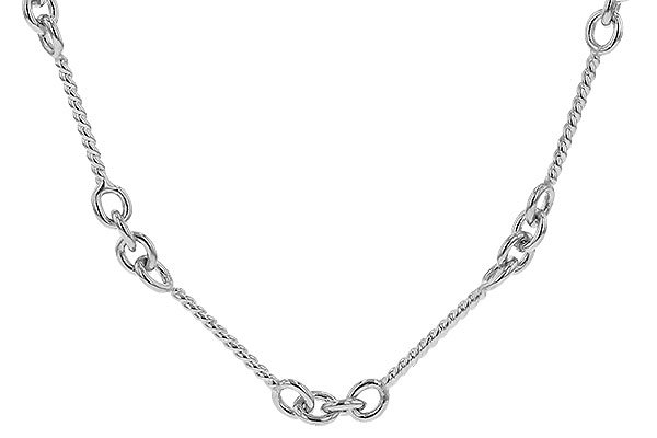 A310-42594: TWIST CHAIN (24IN, 0.8MM, 14KT, LOBSTER CLASP)