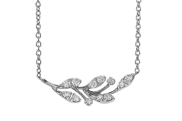 A311-30730: NECKLACE .32 TW (18")