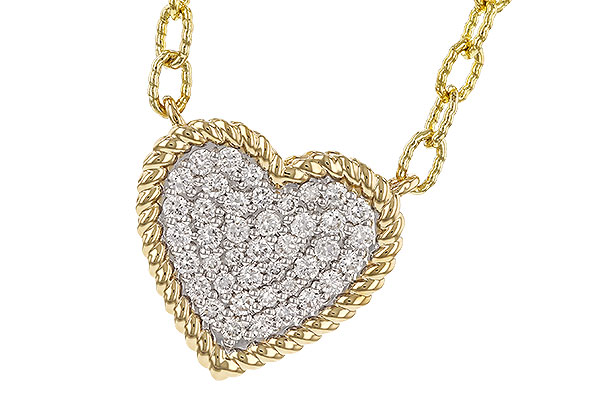 A311-33467: NECKLACE .32 TW (18")