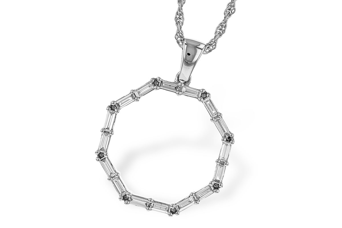 A311-33476: NECKLACE .35 TW BAG DIAS