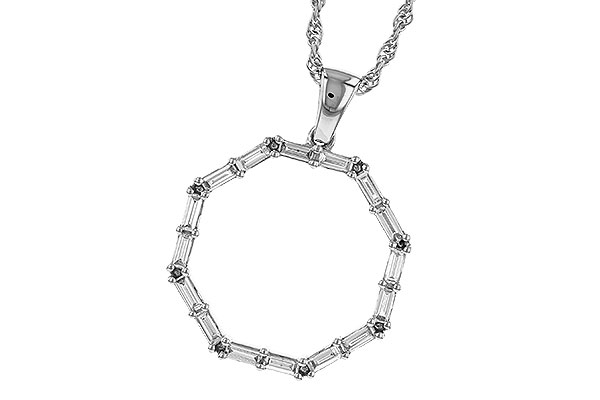 A311-33476: NECKLACE .35 TW BAG DIAS