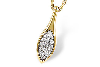 A311-34449: NECKLACE .20 TW