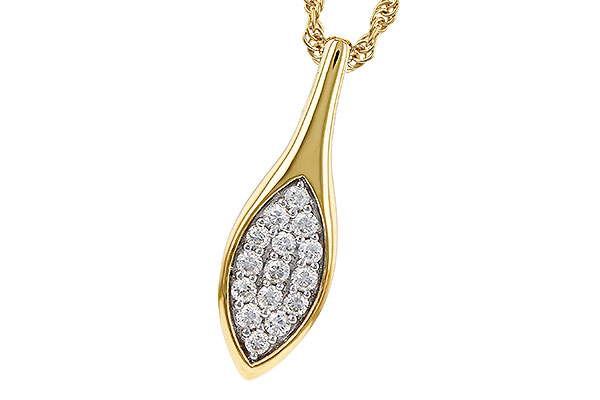 A311-34449: NECKLACE .20 TW