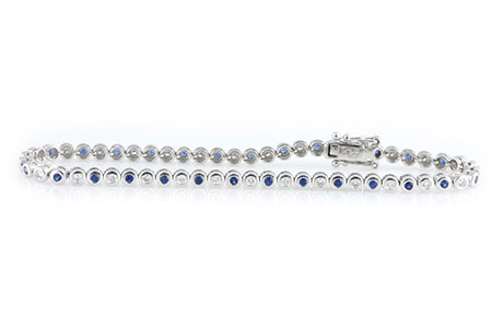 B224-94412: BRACELET .66 SAPP 1.20 TGW