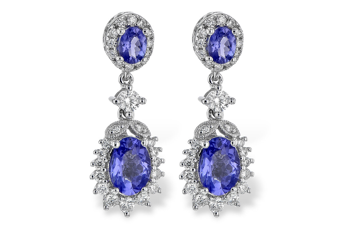 B226-78994: EARR 1.80 TW TANZANITE 2.33 TGW