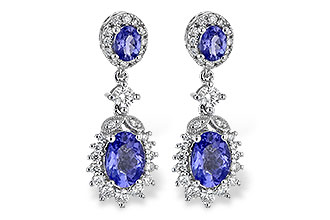 B226-78994: EARR 1.80 TW TANZANITE 2.33 TGW