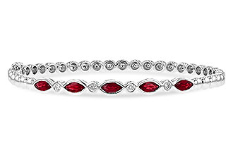 B226-80776: BANGLE 1.50 RUBY 1.63 TGW
