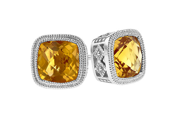 B309-46267: EARR 1.70 TW CITRINE