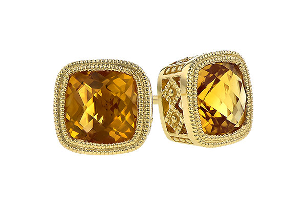 B309-46267: EARR 1.70 TW CITRINE