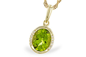 B310-40794: NECKLACE 1.72 TW PERIDOT 1.75 TGW (9x7 PER)