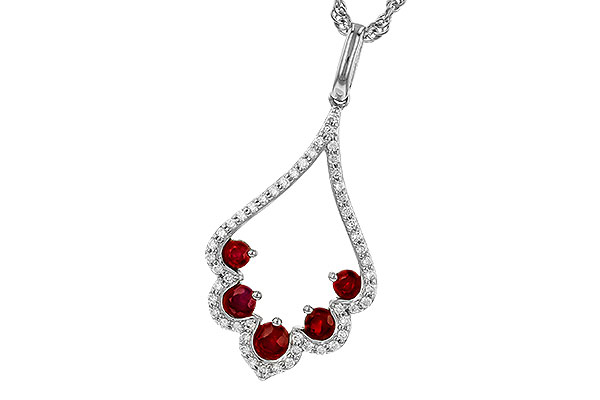 B310-45321: NECK .34 RUBY .53 TGW