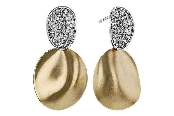 B311-28976: EARRINGS .38 TW