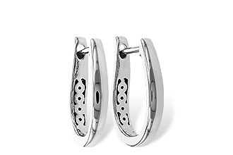 B311-33521: GOLD EARRINGS (15MM)
