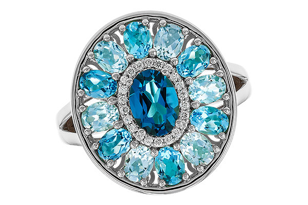 B311-34430: LDS RG 3.02 TW BLUE TOPAZ 3.10 TGW (7x5MM LBT CTR)