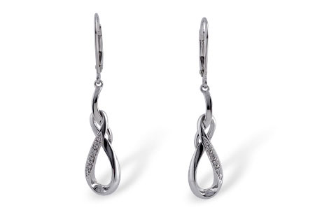 C221-30739: EARRINGS .03 TW