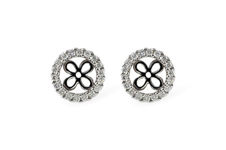 C224-04385: EARRING JACKETS .30 TW (FOR 1.50-2.00 CT TW STUDS)