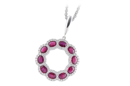 C224-94439: NECK 2.00 RUBY 2.38 TGW