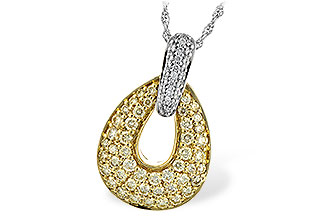C225-88985: NECK 1.20 YELL DIAS 1.36 TW