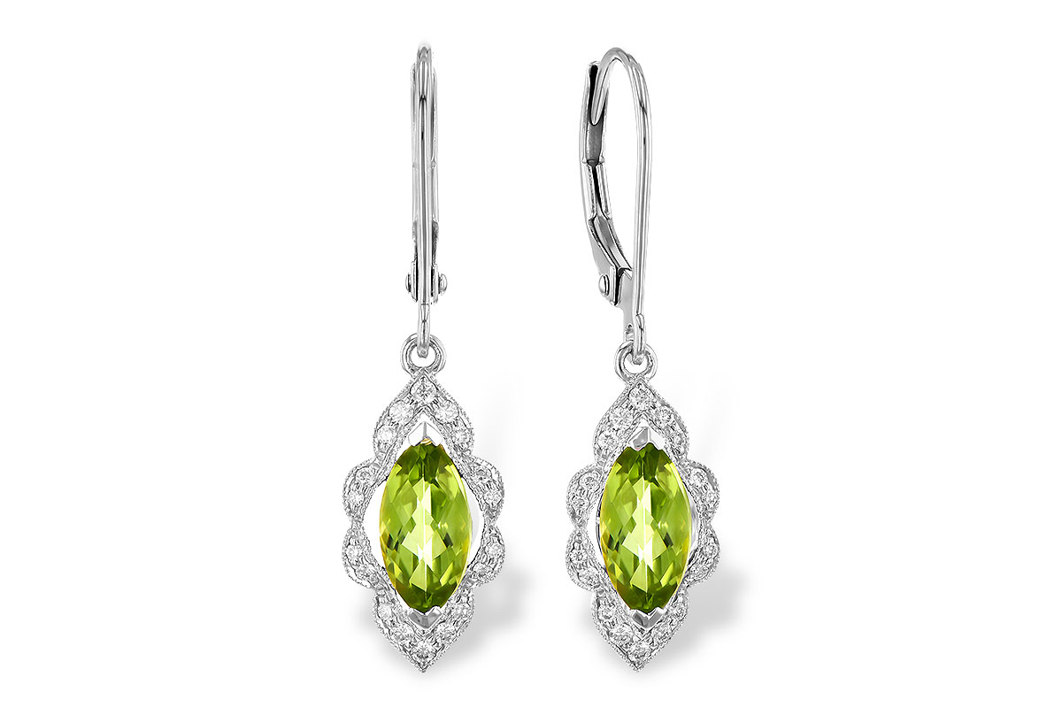 C309-52612: EARR 1.25 PERIDOT 1.40 TGW