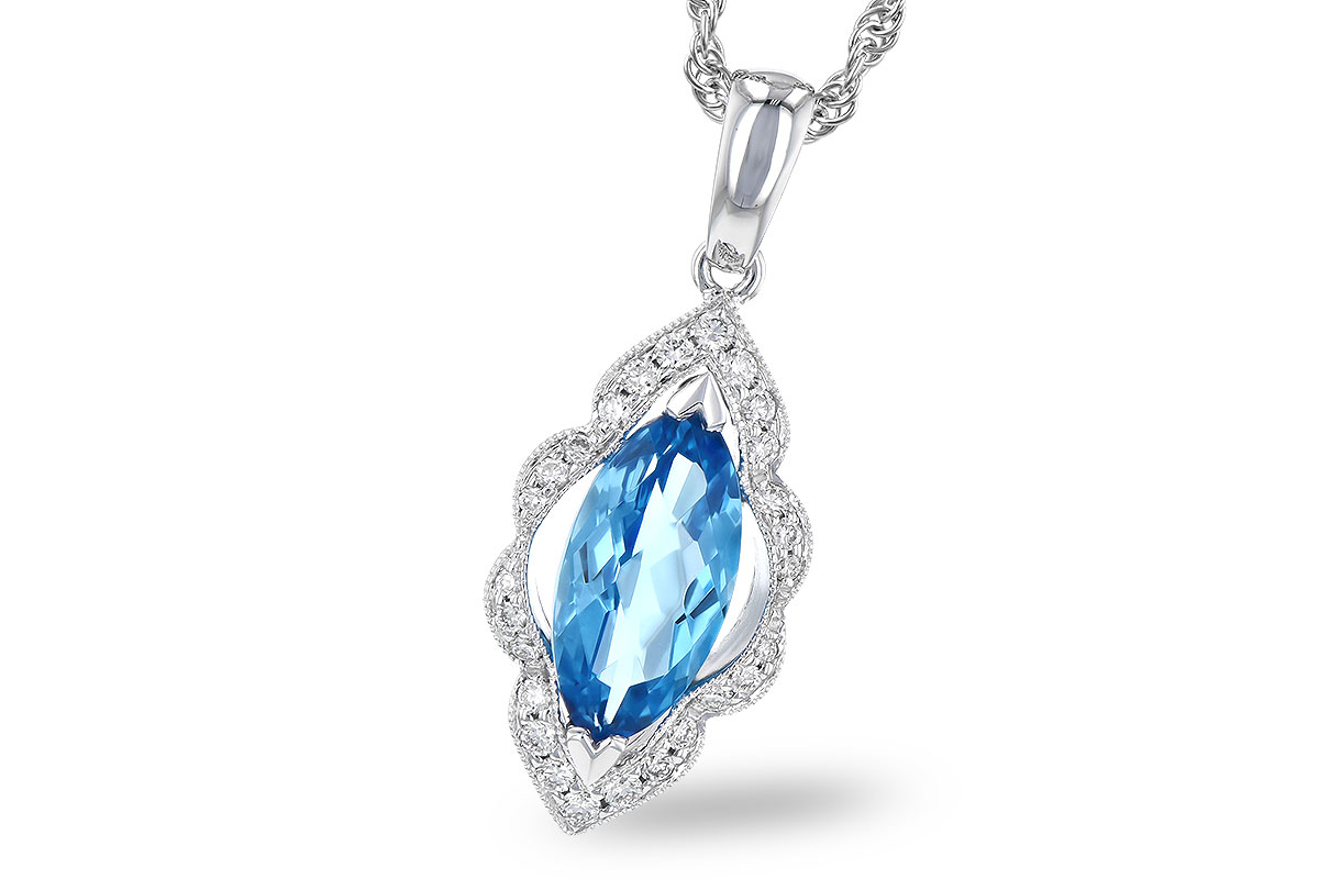 C309-52621: NECK 1.26 BLUE TOPAZ 1.37 TGW