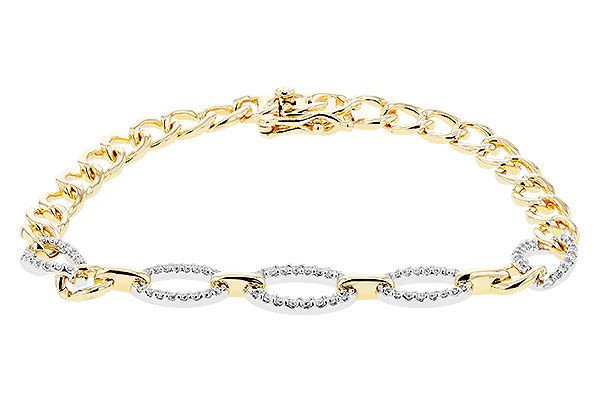 C310-38948: BRACELET .75 TW (INCLUDES BAR LINKS)