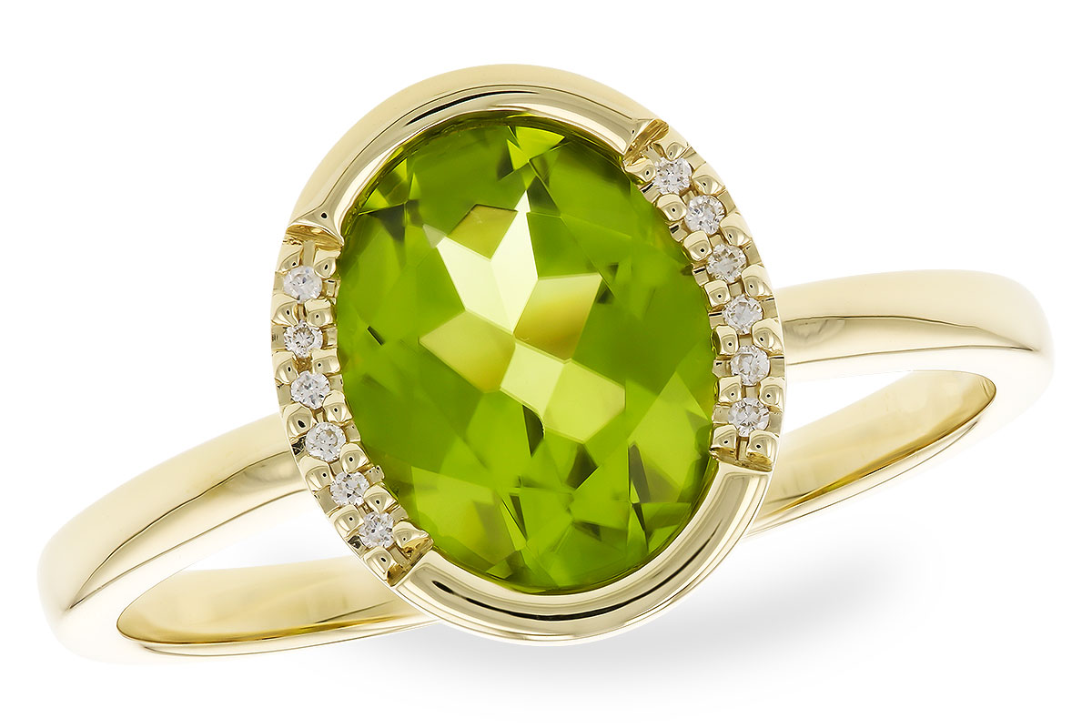 C310-40794: LDS RG 1.72 TW PERIDOT 1.75 TGW (9x7 PER)