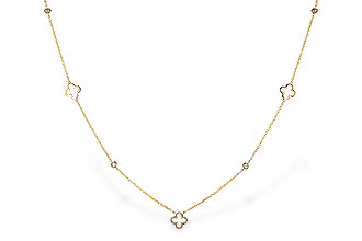 C311-29867: NECKLACE .20 TW (18")