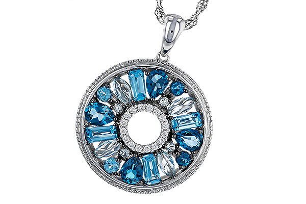 C311-31667: NECKLACE 1.67 BLUE TOPAZ 1.72 TGW