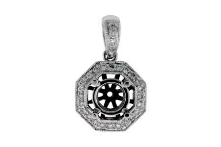 D043-12621: SEMI PENDANT .14 TW