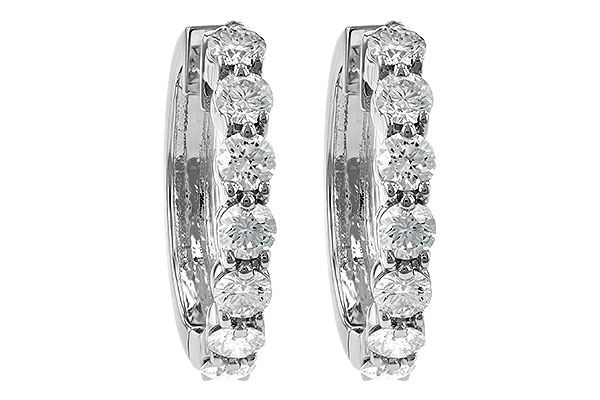 D222-21657: EARRINGS 2 CT TW