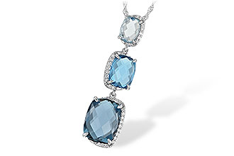 D224-98057: NECK 8.71 BLUE TOPAZ 8.89 TGW