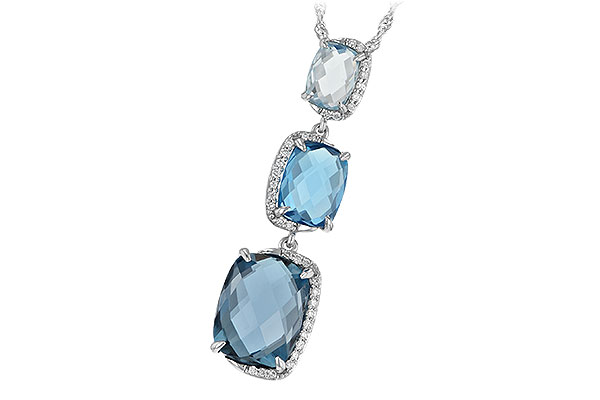 D224-98057: NECK 8.71 BLUE TOPAZ 8.89 TGW