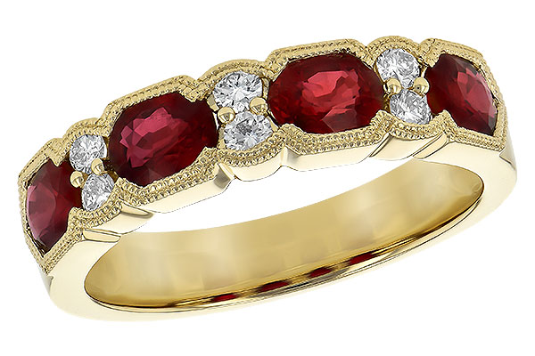 D226-75339: LDS WED RG 1.66 RUBY 1.84 TGW (5x4MM RUBY)