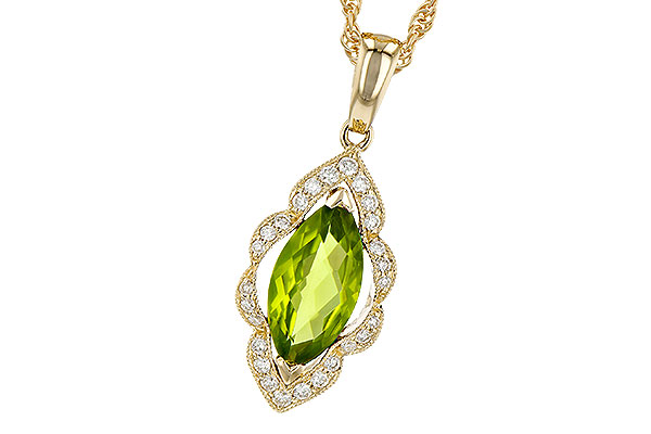 D226-78976: NECK .94 PERIDOT 1.05 TGW