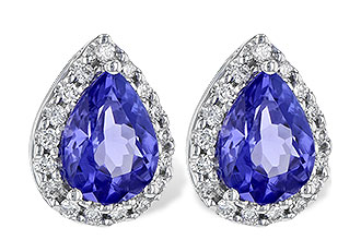 D226-78985: EARR 1.15 TW TANZANITE 1.32 TGW