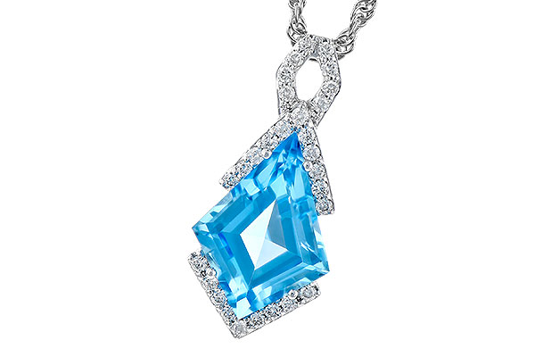 D309-48003: NECK 2.40 BLUE TOPAZ 2.53 TGW