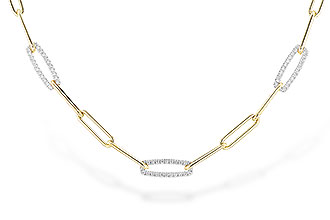 D310-37176: NECKLACE .75 TW (17 INCHES)