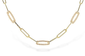 D310-37176: NECKLACE .75 TW (17 INCHES)