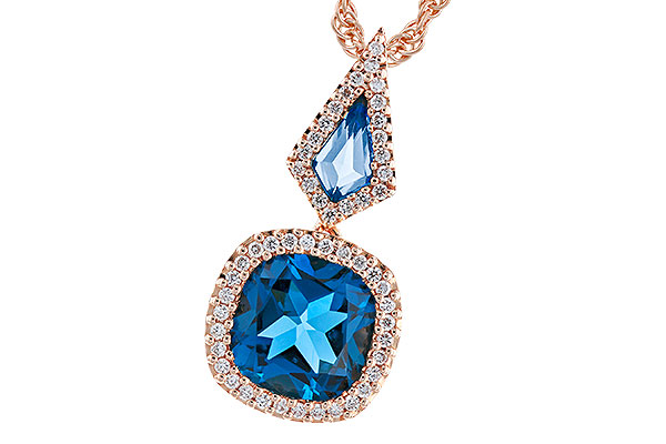 D310-40739: NECK 2.24 TW LONDON BLUE TOPAZ 2.40 TGW