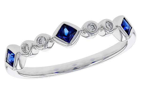 D311-32548: LDS WED RG .25 SAPPHIRE .30 TGW