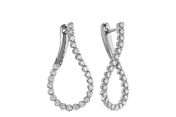 D311-34412: EARRINGS 1.00 TW