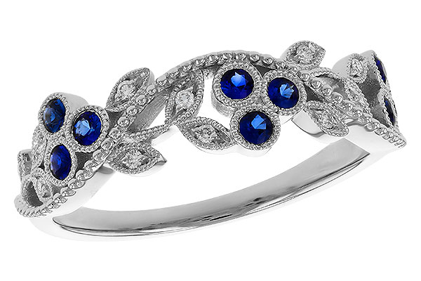 D311-36185: LDS WED RG .23 SAPPHIRE .29 TGW