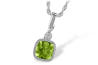 E220-44430: NECK .97 PERIDOT .99 TGW