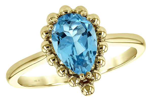 E225-86257: LDS RG BLUE TOPAZ 1.55 CT