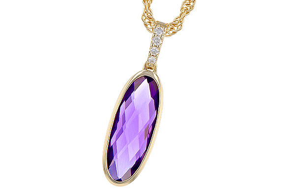 E309-54412: NECK 1.67 AMETHYST 1.70 TGW